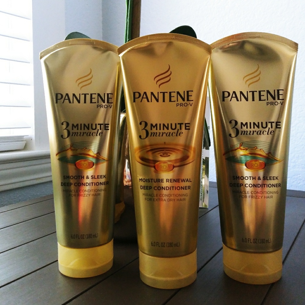 Pantene Pro-V 3 deep conditioners